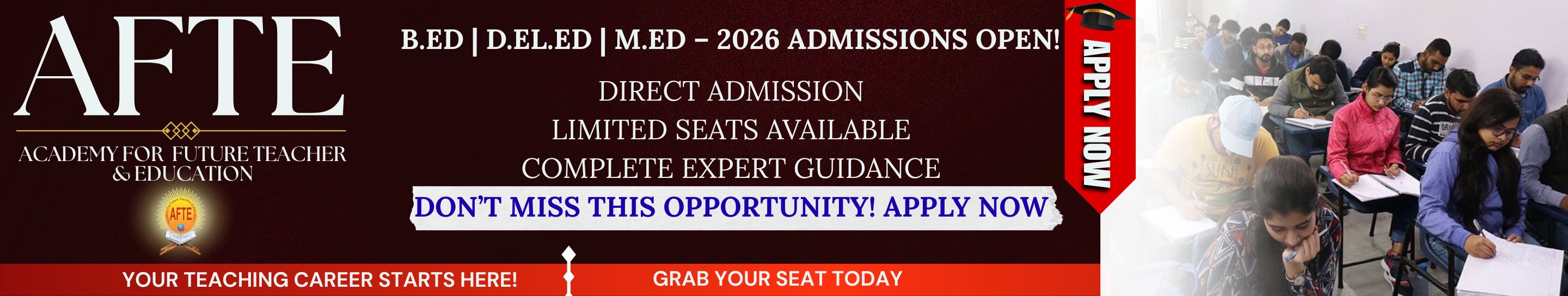 AFTE Admission Guidance